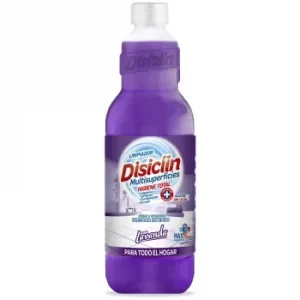 Friegasuelos Multi Superficies Frescor Intenso Higieniza y Perfuma Aroma Lavanda Disiclin 1000 Ml.
