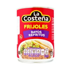 LA Costeña Frijoles Bayos Refritos la Costeña 580 G. 560 G