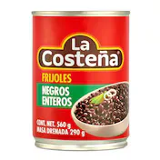 Frijoles Negros Enteros la Costeña 560 G