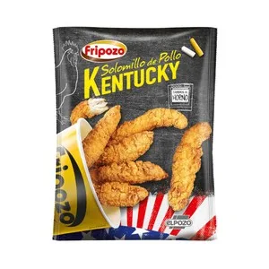 Fripozo Solomillos de Pollo Marinados (estilo Kentucky), Rebozados y Prefritos 250 G.