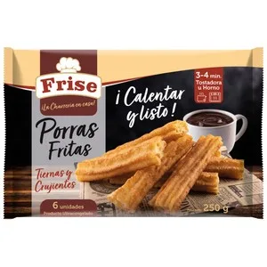 Frise Porras Fritas y Ultracongeladas Frise 6 Uds. 250 G