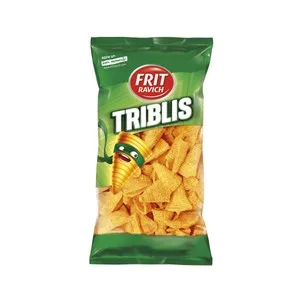 Frit Ravich Snack de Conos de Maíz con Sabor a Bacon y Queso Frit Ravich Triblis Bolsa de 110 G.