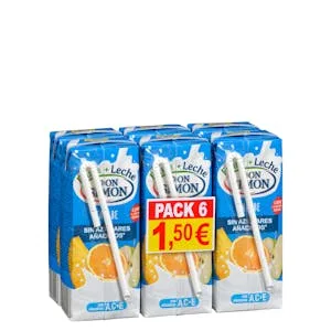 Fruta + Leche Caribe Don Simón sin Azúcares Añadidos y Zero Materia Grasa 1.2 L