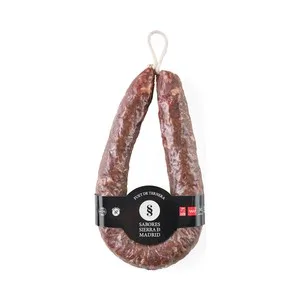 Sabores Sierra de Madrid Fuet de Ternera 100% Natural con IGP Carnes de la Sierra Guadarrama 250 G.