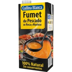 Fumet de Pescado de Roca y Marisco 1 L