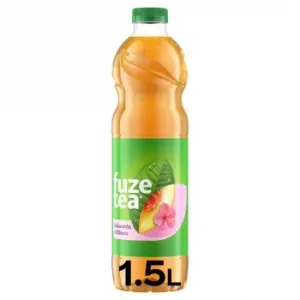 Fuze Tea Sabor Melocotón y Hibisco Botella 1,5 L.