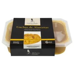 Delicias Eladio Gachas de Harina de Almortas con Higado y Panceta Delicias Eladio 500 G.