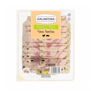 Galantina con Pistacho y Trufa Hacendado Finas Lonchas 0.15 KG