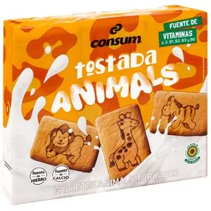 Galleta Animals Tostada 600 Gr