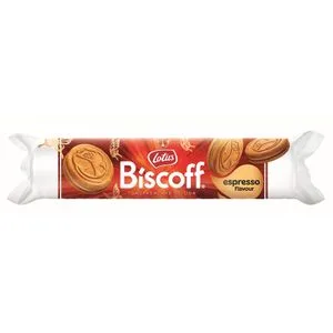 Galleta Caramelizada Rellena Espresso Lotus 150 Gr