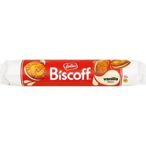 Galleta Caramelizada Rellena Vainilla Lotus 150 Gr