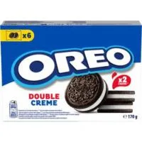 Galleta Doble Crema Oreo, Caja 170 G