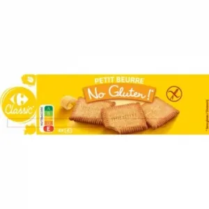 Galleta de Mantequilla Carrefour Classic No Gluten! sin Gluten 130 G.