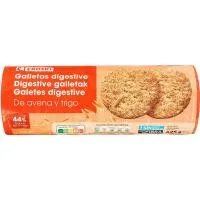 Galleta Digestive de Avena y Trigo Eroski, Paquete 425 G