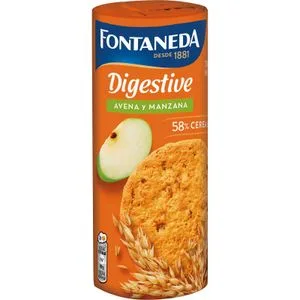 Galleta Digestive Manzana y Avena 198 Gr
