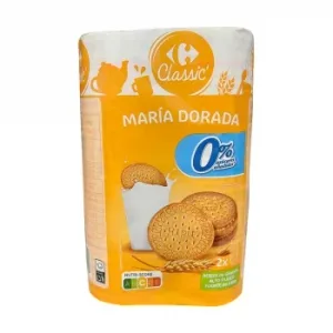 Galleta Dorada Carrefour Classic sin Azúcar Añadido 400 G.