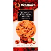 Galleta Hazelnut&choco Chunk Walkers, Caja 150 G