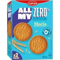 Galleta María 0% Azúcares Cuétara ALL MY Zero, Caja 400 G
