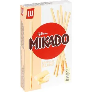 Galleta Mikado Chocolate Blanco 70 Gr