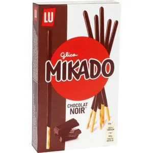 Galleta Mikado Chocolate Negro 75 Gr