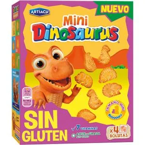 Galleta Mini Dinosaurus sin Gluten 160 Gr