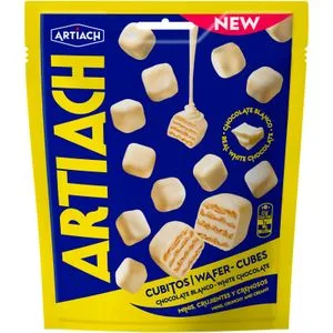 Galleta Mini Wafers Chocolate Blanco 110 Gr