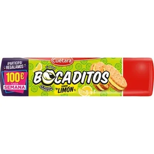 Galleta Rellenas de Crema de Limón Cuetara Bocaditos