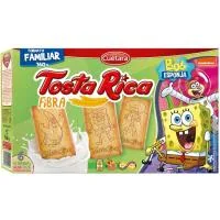 Galleta Tosta Rica Fibra Cuétara, Caja 760 G