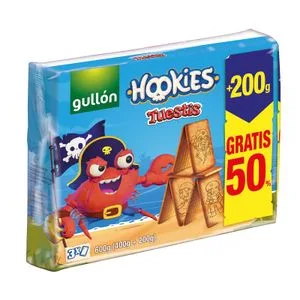 Galleta Tostada Tuestis Hookies 600 Gr