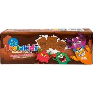 Galleta Tostakids Cacao 200 Gr