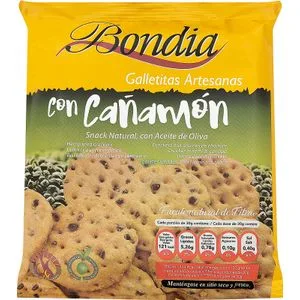 Galletas Artesanas con Cañamon 125 Gr