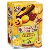 Cubo de Galletas Biscuits Galicia, Caja 1,2 Kg