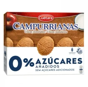 Galletas Campurrianas Cuétara sin Azúcar Añadido 320 G.
