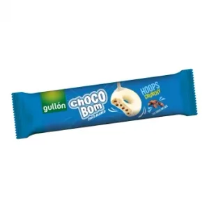 Galletas Choco Blanco Chocobom Hoops Gullón 128 G.