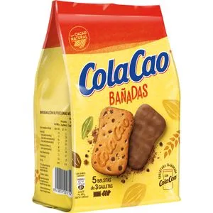 Galletas Cola Cao Bañadas con Chocoolate 157 Gr