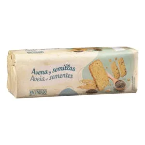 Galletas con Avena y Semillas Hacendado 0.2 KG