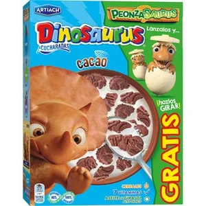 Galletas con Cacao a Cucharadas Artiach Dinosaurus