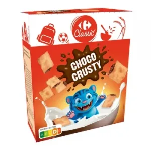 Galletas con Inflado y Chocolate Crusty Carrefour Classic 520 G.