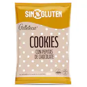 Galletas con Pepitas de Chocolate sin Gluten Galleteca de Dia 100 G