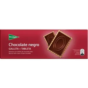 Galletas con Tableta de Chocolate Negro  el Corte Ingles 150 G