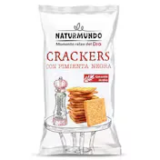 Galletas Crackers con Pimienta Negra Dia Naturmundo 100 G