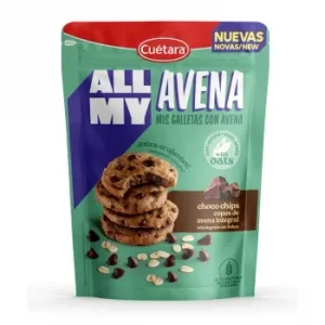 Galletas de Avena con Chips de Chocolate Cuétara All My Doy Pack 160 G.