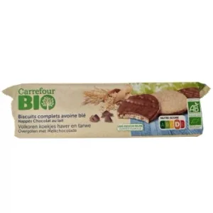 Galletas de Avena con Chocolate con Leche Ecológicas Carrefour Bio 200 G.