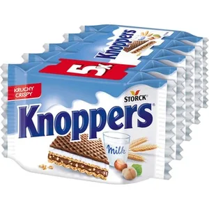 Galletas de Barquillo con Leche y Avellanas 5 Individuales Knoppers