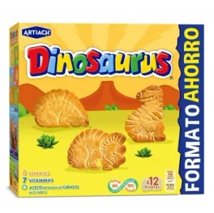 Galletas de Cerales Artiach Dinosaurus 493 G.
