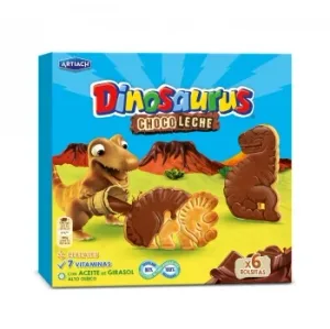 Galletas de Cereales Choco Leche Artiach Dinosaurus 255 G.