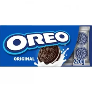 Galletas de Chocolate Rellenas de Crema Oreo 220 G.