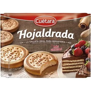 Galletas de Desayuno Ideal para Repostería Cuetara Hojaldrada