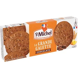 Galletas de Mantequilla Grandes con Chocolate ST Michel
