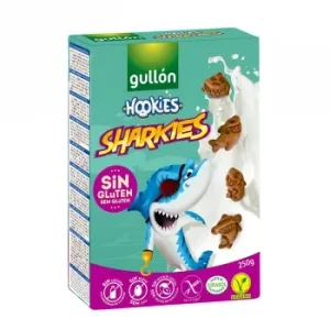 Galletas Dibus Sharkies Gullón sin Gluten y sin Lactosa 250 G.